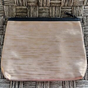 NEW Lancôme Metallic Gold Large Toiletry Pouch